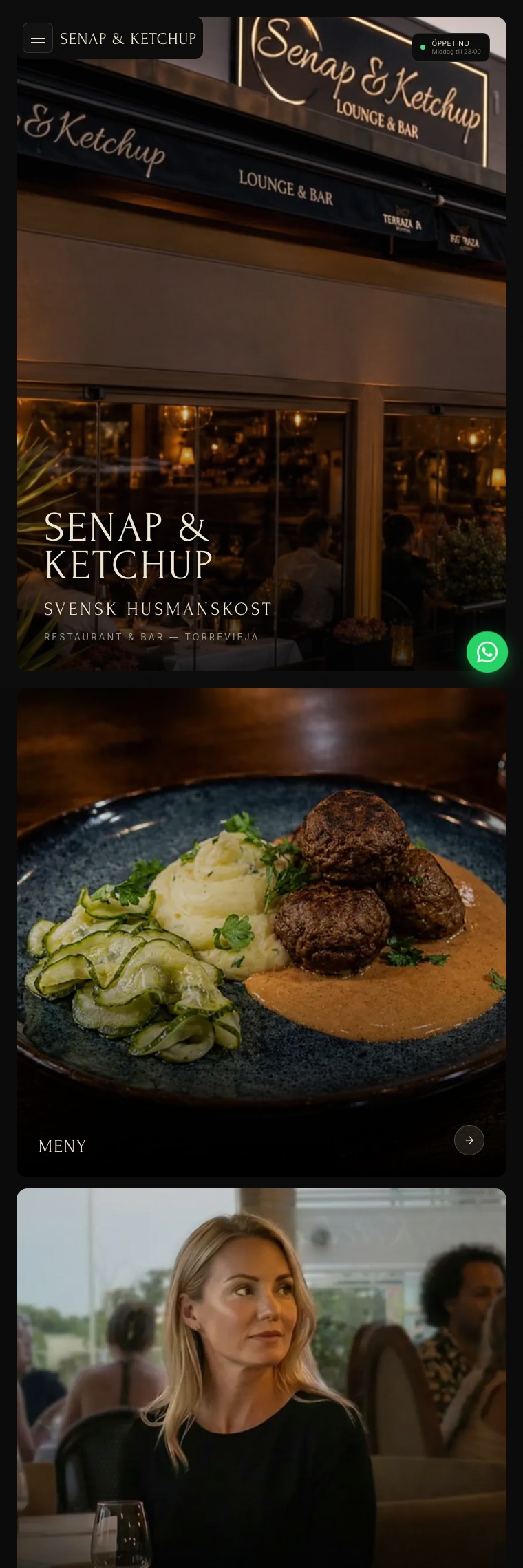Senap & Ketchup website
